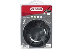 Oregon Lightning Load Pro Tap and Go Bump Feed 130mm Universal Strimmer Head, Trimmer Head for Grass, Weeds & Thick Vegetation, Fits Most Strimmer Models, such as Stihl, Bosch, Ryobi, Worx and More