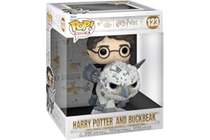 Funko Pop! Rides Deluxe: Harry Potter Prisoner of Azkaban - Harry & Buckbeak - Figurine en Vinyle à Collectionner - Idée de Cadeau - Produits Officiels - Jouets pour Les Enfants et Adultes