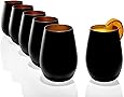 Stölzle Lausitz Glazen 380 Ml, Drinkglazen, Set Van 6 Vaatwasmachinebestendig En Schokbestendig Universele Als Waterglazen Sapglazen Wijnglazen Zwart Brons 664282433