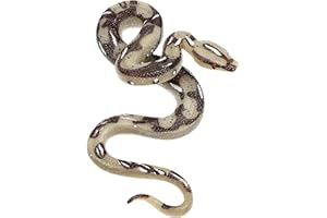 STOBOK Juguete de Serpiente de Goma Juguete de Serpiente Python Modelo de Juguete de Broma asustadiza Decoraciones de Halloween