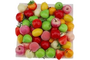 Gresorth Fälschen Früchte Apfel Birne Tomate Pfirsich Orange Zitrone Pepper Künstliche Gemüse Dekoration