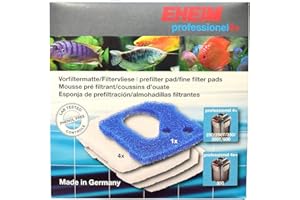EHEIM 2617710 - Set di Schiuma filtrazione + 4 Cuscini di Ovatta per acquariofilia