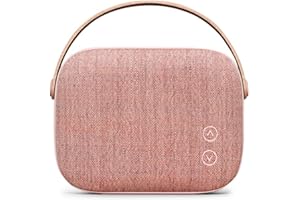 Vifa Helsinki – głośnik WiFi i Bluetooth, przenośny, bezprzewodowy głośnik muzyczny, nagradzany skandynawski design, zakurzony róż