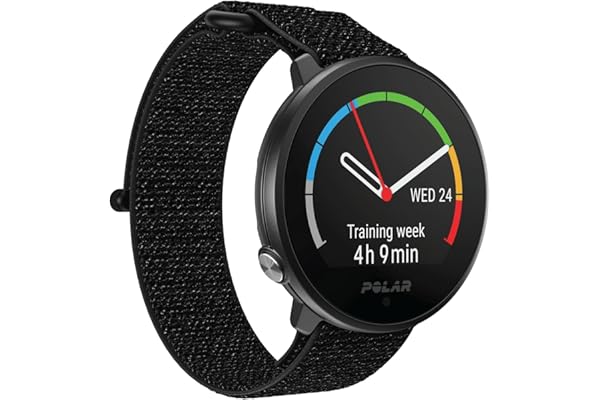 Polar Unite - Montre Connectée - Montre Fitness Étanche avec GPS connecté, Suivi du Sommeil, Guide d'entraînement Quotidien, Mesure de la Récupération – Cardiofréquencemètre au Poignet