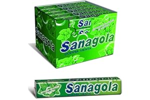 GENERICO Caramelle Sanagola Doppia Menta 20 Pacchetti Stick da 30 g Mint