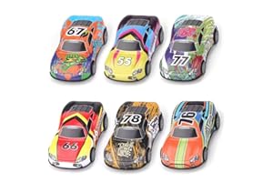 GTYARYUA Coffret Petite Voiture Enfant, Lot Petites Voitures à Friction, Lot Voiture Enfant, Lot Voitire Miniature en Métal, pour Enfants à Partir de 2 Ans -Couleur Aléatoire (6 PCS)
