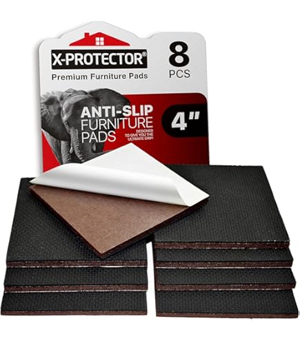 Flyshop - Tappi In Gomma Per Gambe Di Sedie, Protezione Per Pavimenti, Mobili, Tavoli, Per Gambe - Foto 5