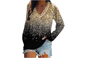 NUSGEAR 2022 Camiseta de Mujer,Manga Larga Elegante Impresión Mariposa Blusa Camisa Moda Casual Cuello en V Basica Jersey Sudadera Slim Fit Primavera Verano Tops Fiesta T-Shirt Largo Original