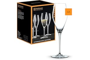 Spiegelau & Nachtmann - Ensemble de 4 verres Flûtes à champagne Transparent