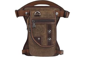XIEBEN Beintasche Motorrad Canvas Reitertasche Bein Bauchtasche Drop Tasche Hüfttasche Leg Bag