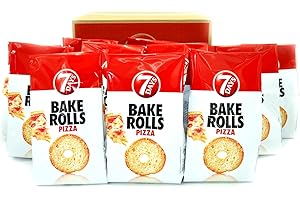 PROPARTS 7 days Bake Rolls. Bake Rolls Brotchips. Bake rolls 7 days. Knäckebrot. Chips 7 days (12x80g Pack) (Pizza)
