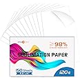 HTVRONT Sublimation Paper 8.5x14 inches - 150 Sheets Sublimation Paper Compatible with Inkjet Printer 120gsm…