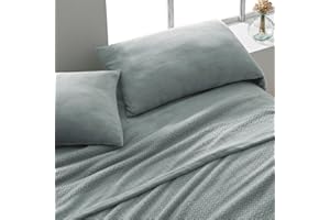 Burrito Blanco | Sábanas de Coralina | Cama de 150cm. (+Medidas Disponibles) | Diseño 999 | Color Laurel (150x190/200cm.)