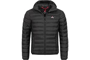 Höhenhorn Balmhorn Herren Jacke Übergangsjacke Steppjacke mit Kapuze