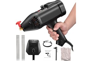 Hlieeosfcn Máquina de soldadura eléctrica portátil,Máquina Soldadura,Soldador IGBT con pantalla LED y función,juego de soldadura de arco multiusos