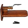 PEDPIX Premium Teak Wood Coconut Scraper | Polished Tabletop Grater for Kitchen | Compact & Stylish Design