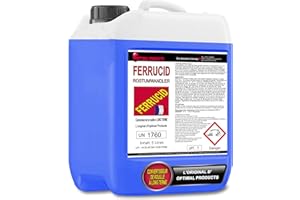 OPTIMAL PRODUCTS DIE BESSERE LÖSUNG Optimal Products Convertisseur de rouille 5 l – Éliminateur de rouille et protection contre la rouille avec effet phosphatation – Utilisable sur toutes les surfaces métalliques – Pulvérisable