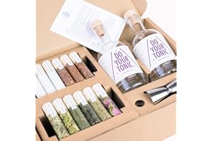 ‎DO YOUR GIN DO YOUR TONIC | DIY Tonic Baukasten | Tonic Water zum Selbermachen | DIY Geschenkset für Sie & Ihn | Tolles Geschenk für Vatertag, Geburtstag, Hochzeit