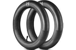 Mata1 2 Pram Inner Tube Tire Replacements 12.5'' x 1.75/2.25 for Jogging Stroller, Compatible w/All Brands: BoB Revolution Flex/Pro/SE/SU, Graco, Go Jogging, Thule Urban Glide & More