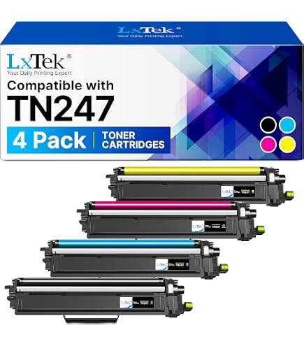 TN-243CMYK TN247 – 5 Cartucce Toner Compatibili Per Brother MFC-L3750CDW, HL-L3210CW, DCP-L3550CDW (2 Nero + 3 Colori) - 4