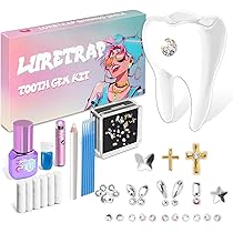 Diamonds Amazon Teeth Jewelry Kit Tooth Gems Kit For Teeth WATRZ