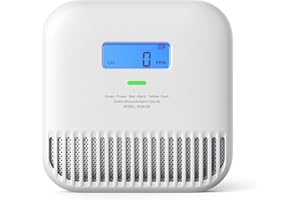 X-Sense Kohlenmonoxid Melder, tragbarer CO-Melder, integrierte 10-Jahres-Batterie, XC0K-SN, 1 Stück