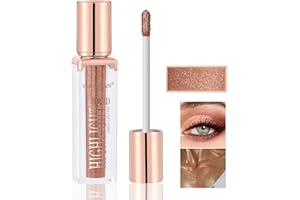 MTUVKGT Iluminador Líquido con Purpurina, Maquillaje Iluminador en Crema Suave, Iluminador Brillante para el Cuerpo de la Cara, Glitter Maquillaje Combinable de Larga Duración (10)