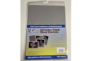 Stix2 - Extra Thick Clear Acetate - 4 A4 Sheets