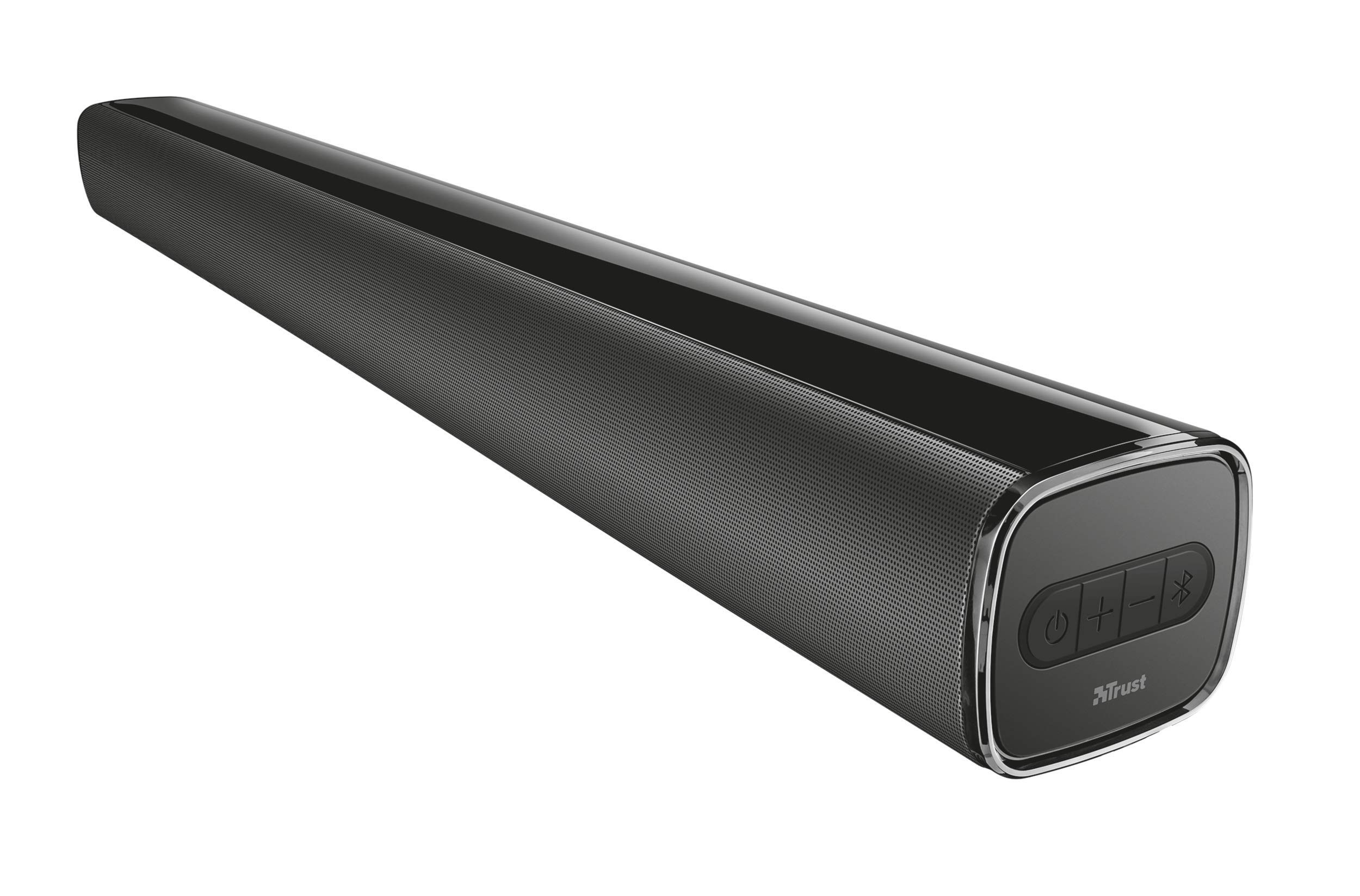 Trust Lino Wireless Soundbar, Bluetooth Speaker, 20W Peak Power, 3.5 mm Aux, Builtin Music