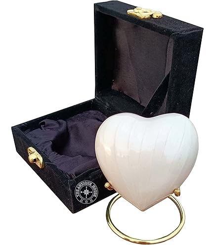 Vlinder messing urn - Parelwit en zilver - Amare Memories