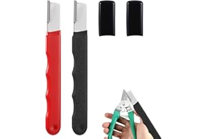 Mabor 2Pcs Garden Tool Sharpener, Garden Shears Sharpeners, Sharpening Tools, Blade Sharpener Tools, Pocket Multi Tool Blade for Loppers Pruner Scissors Secateurs