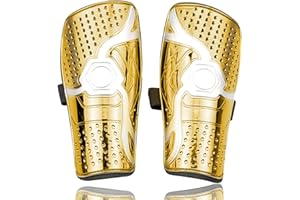 QUIXOTICAL Jugend Fußball Schienbeinschoner, Schienbeinschoner Kinder, Fußball Schienbeinschoner, mit Knöchelschutz Entworfen