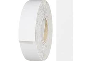 haggiy Kantenumleimer aus ABS mit Schmelzkleber 22 mm x 2,5 m – Premium Umleimer extra stark zum Aufbügeln für Möbelplatten & Regalbretter – Kantenband Dekor: Weiß-Premium