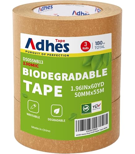 Papierklebeband 50 m - eco 110 µ braun Packband Papierklebeband 50 m - eco 110 µ braun Packband