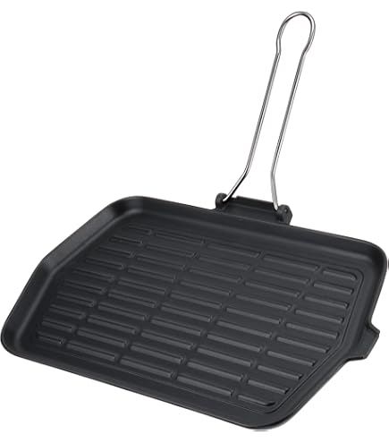Küchenprofi Gietijzeren grillpan 26cm rood - ! koken & bakken