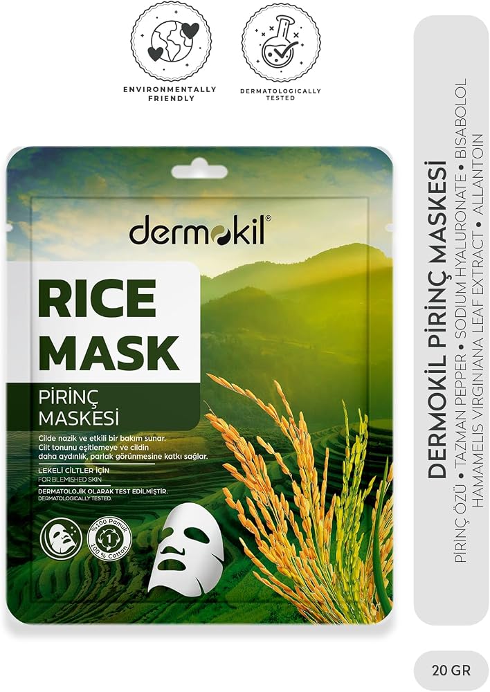 Dermokil Pirinç Maskesi Lekeli Ciltler İçin 20 gr