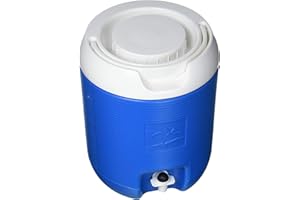 Plastime MAU204 Spring Termico Bottiglia 6 Lt. Colore-Blu, Poliuretano, Blue, Extra Large, One Size