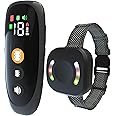 Dog Training Collar with 2000M Remote Range, Rechargeable, 4 Training Modes LED Light/Sound/Vibration/Strong Vibration, IP67 Waterproof