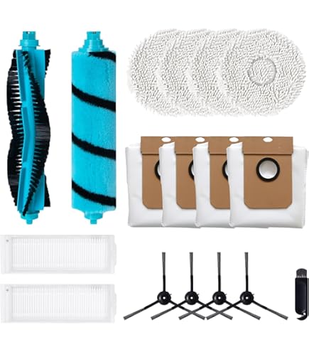 Set 10 Panni Ricambio Per Robot Aspirapolvere Cecotec Conga 11090 - Grigio, Facili Da Installare - Foto 14