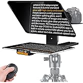 LENSGO TC12 DSLR/Aynasız Kamera ve Tablet i&ccedil;in Teleprompter, 12,9"'ye Kadar | Profesyonel Video &Ccedil;ekimleri, Vlogging, Canlı Ya