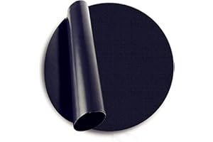 Lobwerk BBQ Grillmatten mit Antihaft Teflon Beschichtung zum Grillen für Gasgrill Holzkohle Lebensmittelkonform (40cm Rund x2)