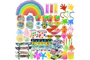 AUTOMP 60 Pcs Party Favors Carnival Treasure Box Toys, Classroom Prizes Small Mini Bulk Gifts Toys Pinata Easter Basket Stuffers for Kids Boys Girls, Goodie Bags Fillers for Kids Birthday Party