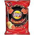 Lay's Sizzlin Hot Potato Chips 40G/48G/50 Gram, Crispy Wavy Chips And Snacks (Weight May Vary)