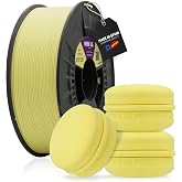 WINKLE Banana Yellow Pastel HD PLA Filament | 3D Printer Filament | PLA Filament 1.75mm 1kg | PLA Yellow | Luster-Free Color
