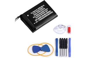 SHAWOROCE Battery A1578 Compatible with Apple iWatch Watch Series 1 S1 38mm A1553 A1554 A1802 Rechargeable Li-ion Li-Polymer Battery 3.8V 205mAh (S1-38 mm-A1578)