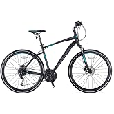 Kron Tx 300 HD 28 Jant Hidrolik Disk 27 VİTES Şehir Bisikleti MAT SİYAH-TURKUAZ/F&Uuml;ME(GREENWAY BİSİKLET)