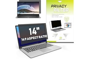 LAMA Universal 14 Inch Laptop Privacy Screen Protector for 14" Laptops, Anti-Glare & Blue Light Filter, UV Protection, Privacy Screen Filter (12.2"x6.85") Reduces Eye Strain (16:9)