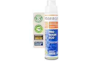 ‎FIBERTEC FIBERTEC Pro Wash Eco Ökologisches Waschmittel flüssig 250ml - Waschmittel für Outdoorbekleidung & Funktionskleidung, Biologisch abbaubar, Made in Germany