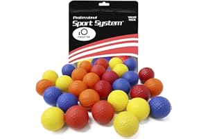 ‎LOVMEAD LOVMEAD 18er Pack PU Golfbälle Indoor Outdoor Training, Soft Golf Übungsbälle Golf Trainingsbälle für Damen Herren Kinder Driving Range Schaukel Praxis