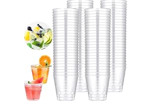 MECCTUCK 50 Pièces Goblet Plastic, 50ML Verres à Schnaps Fête, Gobelet Réutilisable pour Fêtes, Verres à Schnaps en Plastique pour Fêtes, Verres à Schnaps en Plastique, Gobelets à Shot Réutilisables